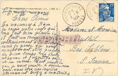 Templo de Valisee — Ruínas sobre rochedos — Editor não identificado — Verso