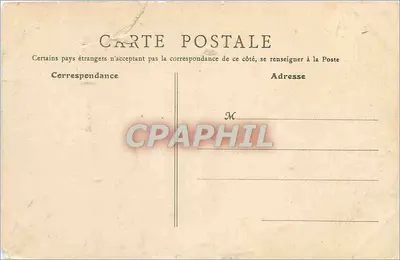 Contrexéville (Vosges) — Eerstehof van het hydrothermaal centrum — B. F., Parijs — Achterkant