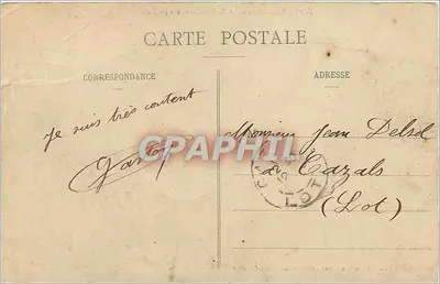 Épinal — Kwatera Madeleine, ogólny widok — Fototypia Paul Testart, Épinal — Rewers