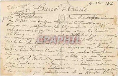 Gérardmer — Ogólny widok z Gouttrias — Wisa Paris n° 3 — Rewers