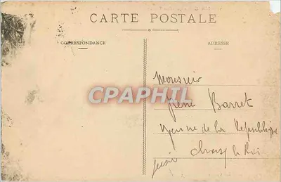 Limoges - Przejście Tourny - Bulwar Carnot i Aleja Garibaldi — Wydawnictwo Nowych Map, Limoges, nr 33 — Rewers