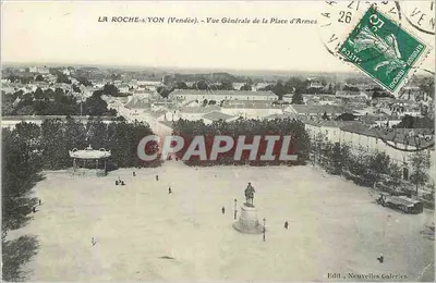 La Roche-sur-Yon (Vendée) — Vista Geral da Praça das Armas — Edit. Nouvelles Galeries