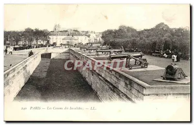 PARIS — Canhões dos Invalides — LL.
