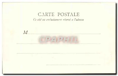 Paris — Place du Carrousel — B.F. Paris, n°43 — Verso
