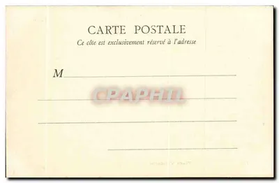 Place Vendôme — Paryż — B. F. Paris, n° 74 — Rewers