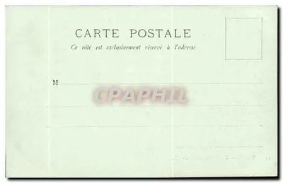 Parijs — De Rue Castiglione — LL. n° 54 — Achterkant