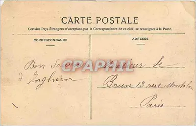 Enghien-les-Bains — Boulevard d'Enghien, Lago (lado Oeste) — J. O., Enghien — Verso