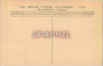 Castelbouc — Ogólny widok — FLIM — Rewers