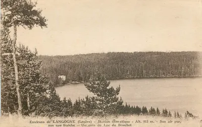 Arredores de LANGOGNE (Lozère) — Estação climática — Lago do Bouchet — Foto Robeff, Laugadère