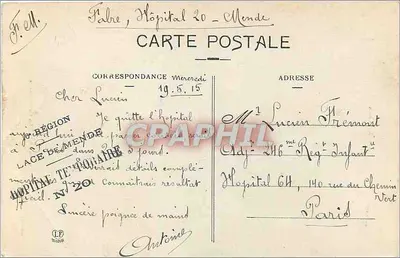 Mende - Katedra — wydawca L. Mende, nr 28 — Rewers