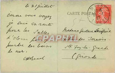 Mende — A Catedral — Editor desconhecido, n° 178 — Verso
