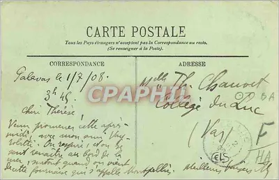 Palavas-les-Flots — Vista geral — LL. — Verso