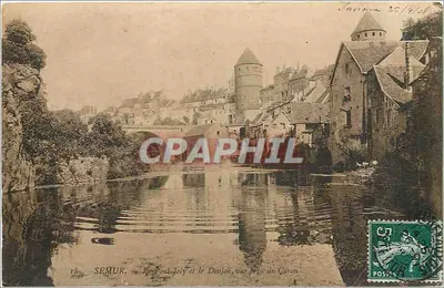Semur — O Ponte Joly e o Donjon, uma porta do Caron