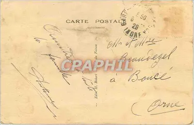 Châteauroux -- O Castelo Raoul e o Ponte de St-Christophe — Verso