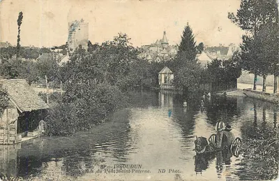 Issoudun — Vista tirada do Ponte Saint-Paterne — ND Fot.