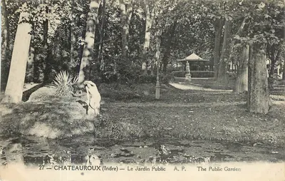 Châteauroux (Indre) — O Jardim Público — A.P.