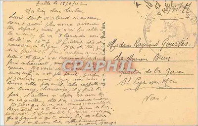 Tulle — Widok na nabrzeża — Wydawca: Tulle, nr 177 — Rewers