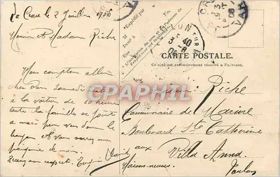 Lourdes — Bazylika & Gave — V. P. Paris, Nr 29 — Rewers