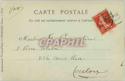 Castelo de Chantilly — Lado Noroeste — Collections ND Phot — Verso