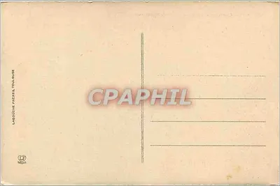 Pau — Zamek Henryka IV — Wjazd Główny — wyd. LaBouichie Frères, Toulouse, nr 40 — Rewers