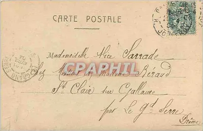 Reseda — (Uw kwaliteiten overschrijden uw charmes) — G.B. (uitgever) nummer niet zichtbaar — Achterkant