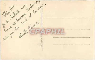 Rosas — paisagem lacustre — LL 131 — Verso