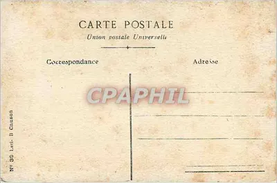 Visão do mar com vela — H. Marabotto — Editor Lavi-B. Ganson, n°33 — Verso