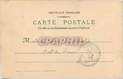 Montpellier - 1865 - Kąt Place de la Comédie na Esplanade — Phototyp. E. Lacour — Marsylia — Rewers