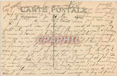 NANCY — Fontaine de Neptune — F. Gedogius, Nancy — Verso