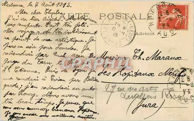 Aigues-Mortes — Torre da Marinha (lado sul) — Editor Dumont — Verso