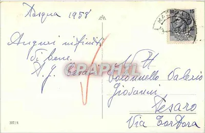 Jesus com os carneiros — cena pastoril — S. Bovelli — Verso
