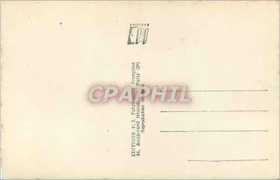 Flor de dália — edições P.I. — Edições P.I. Fabricação francesa — Verso
