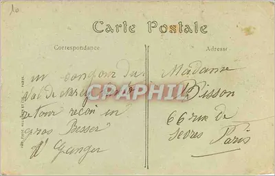 Val de Mercy — Le Château — Touror, Edi. Autrene — Rewers
