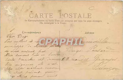 O Homem de Falaise — Lenda da Lanterna — C. Jeanne editora fotográfica, Falaise — Verso