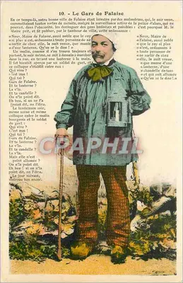 O Homem de Falaise — cena humorística — G. Artaud, editor da Closé, (Seine e Marne)