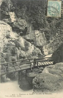 Arredores de Bozel — Abismo de Balandaz — Pittier, fot.-edit., Annecy