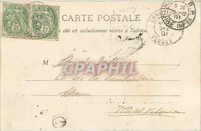 सेंट-सिर-एन-टालमोंडेज (वेंडे) — ला कोर्ट ड'एरॉन के किला, पूर्व भाग 1891 में — जूल्स रोबिचोन, फोटो फोलियर, नंबर 276 — पीछे