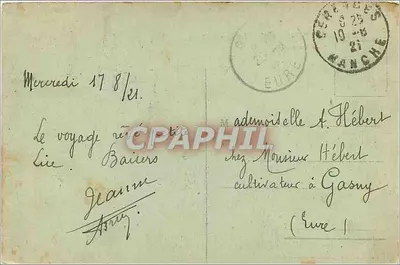 Mont-Saint-Michel — I Prés Salés — J.P. 98 — Verso