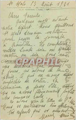 Il sepolcro di Chateaubriand al Grand Bey — Saint-Malo — Verso
