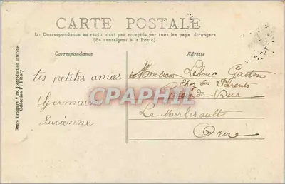 Panoramische uitzicht van Montmartre — genomen vanaf het Sacré-Cœur — uitgever G. Maga, n° 775 — Achterkant
