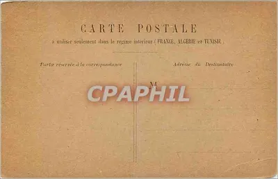 PARIS - Avenue de l'Opéra — widok miejski — wydawca nieznany, numer serii nie widoczny — Rewers