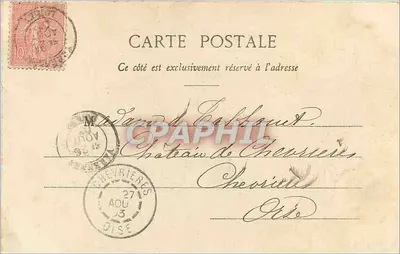 La Bussière — Castelo sobre o Chasseval — Ruect-Hourdet, Châtillon-Coligny — Verso