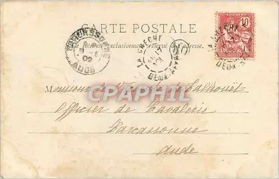 Ruínas da Catedral, partes romanas e góticas — Maillézais (Vendée) — editor não visível — Verso