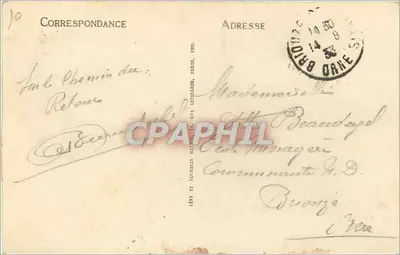 Saint-Étienne — Ogólny Widok — LL — Rewers
