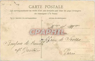 Le Havre - O Grande Quai — E. J. — n°64 — Verso