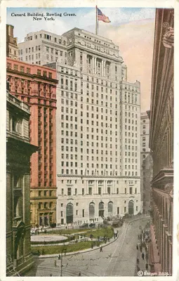 Cunard Building, Bowling Green, Nova Iorque — editor Brown Bros.