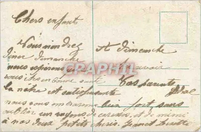 Enfant assis sur un pot — enfant portant un bonnet orange — éditeur inconnu — Rewers