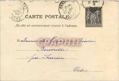 Trois canards en tenue de montagnards — scène alpine — éditeur non visible — Rückseite