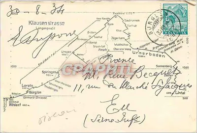 Gasthaus Adler — estátua de águia com 235 cm de envergadura — Büriglen (Wengi) — Verso