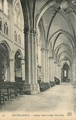 Châteauroux — Igreja de São André, Lado baixo